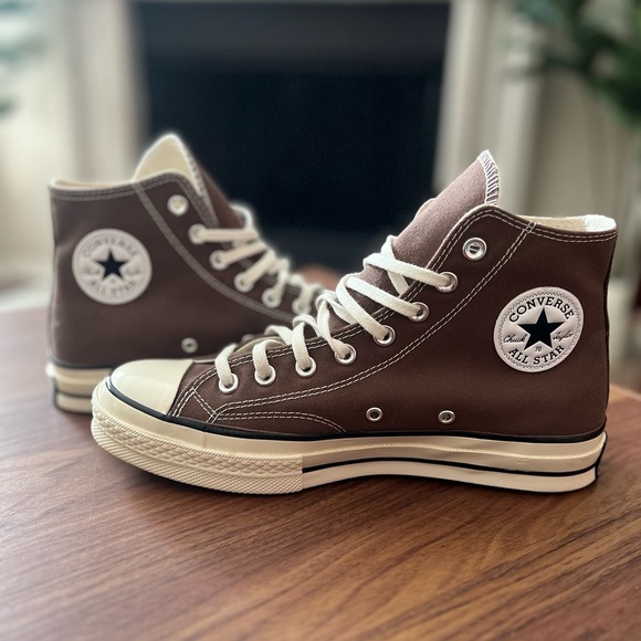 Converse Shoes - Converse chuck 70 high top brown woman size 10/mens size 8